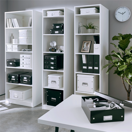 Caja De Almacenaje Grande Click & Store Wow En Forma De Cubo De Leitz Verde