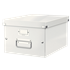 Caja De Almacenaje Mediana Click & Store Wow De Leitz Blanco