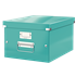 Caja De Almacenaje Mediana Click & Store Wow De Leitz Turquesa