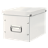 Caja De Almacenaje Mediana Click & Store Wow En Forma De Cubo De Leitz Blanco