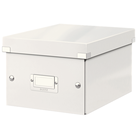 Caja De Almacenaje Pequeña Click & Store Wow De Leitz Blanco