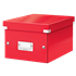 Caja De Almacenaje Pequeña Click & Store Wow De Leitz Rojo