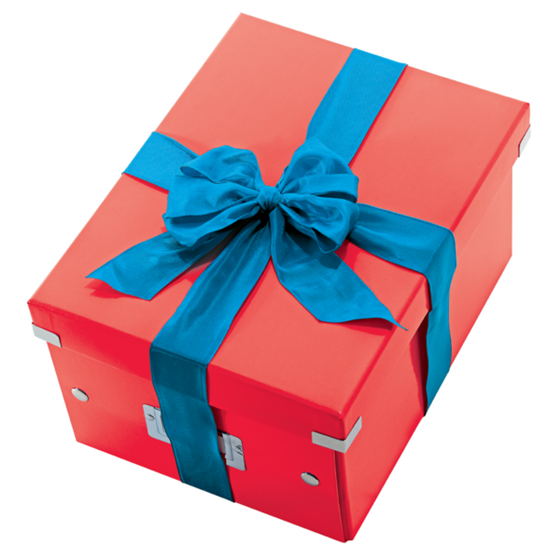Caja De Almacenaje Pequeña Click & Store Wow De Leitz Rojo