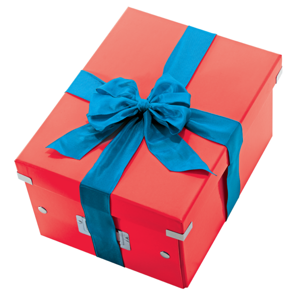 Caja De Almacenaje Pequeña Click & Store Wow De Leitz Rojo