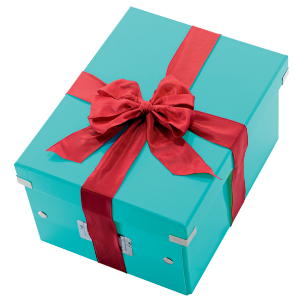 Caja De Almacenaje Pequeña Click & Store Wow De Leitz Turquesa