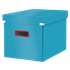 Caja De Almacenamiento Click & Store Cúbica Grande Leitz Cosy Azul Calma