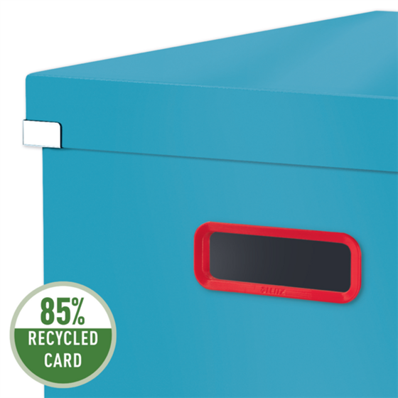 Caja De Almacenamiento Click & Store Mediana Leitz Cosy Azul Calma