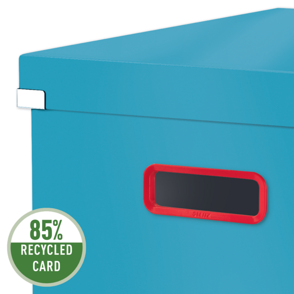 Caja De Almacenamiento Click & Store Mediana Leitz Cosy Azul Calma