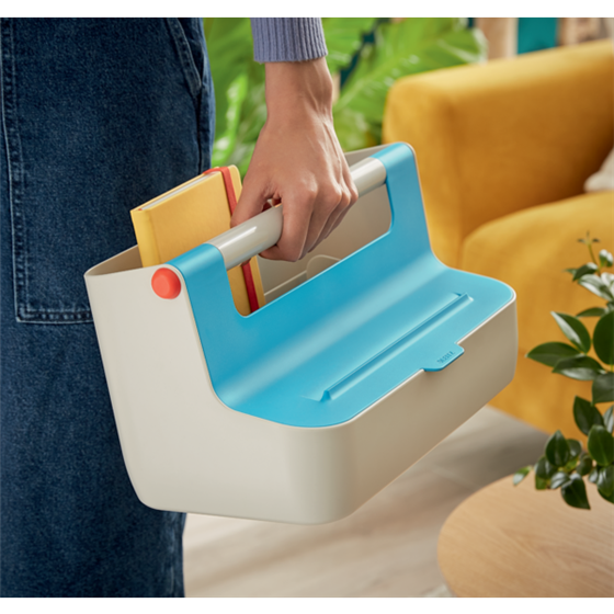 Caja De Almacenamiento Portátil Leitz Cosy Azul Calma