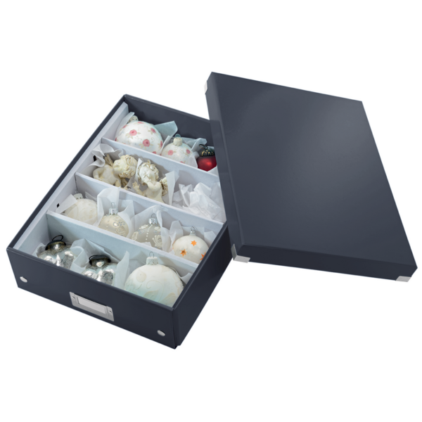 Caja Organizadora Mediana Click & Store Wow De Leitz Negro