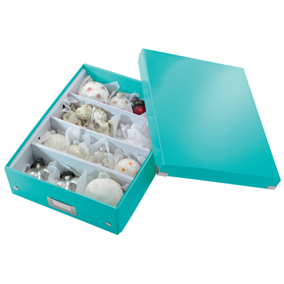 Caja Organizadora Mediana Click & Store Wow De Leitz Turquesa