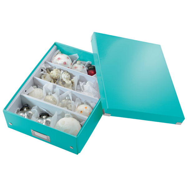 Caja Organizadora Mediana Click & Store Wow De Leitz Turquesa