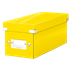 Caja Para Guardar Cds Click & Store Wow De Leitz Amarillo