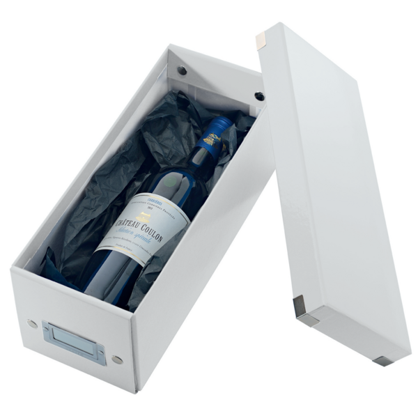 Caja Para Guardar Cds Click & Store Wow De Leitz Blanco