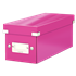 Caja Para Guardar Cds Click & Store Wow De Leitz Fucsia
