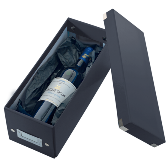 Caja Para Guardar Cds Click & Store Wow De Leitz Negro