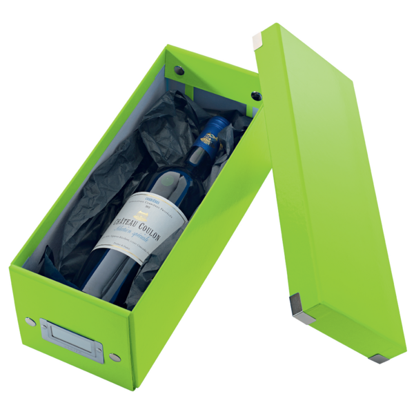 Caja Para Guardar Cds Click & Store Wow De Leitz Verde