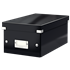 Caja Para Guardar Dvds Click & Store Wow De Leitz Negro