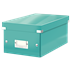 Caja Para Guardar Dvds Click & Store Wow De Leitz Turquesa