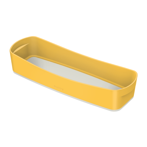 Leitz Mybox Cosy Bandeja Organizadora Larga Amarillo Cálido