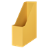 Revistero Click & Store Leitz Cosy Amarillo Cálido