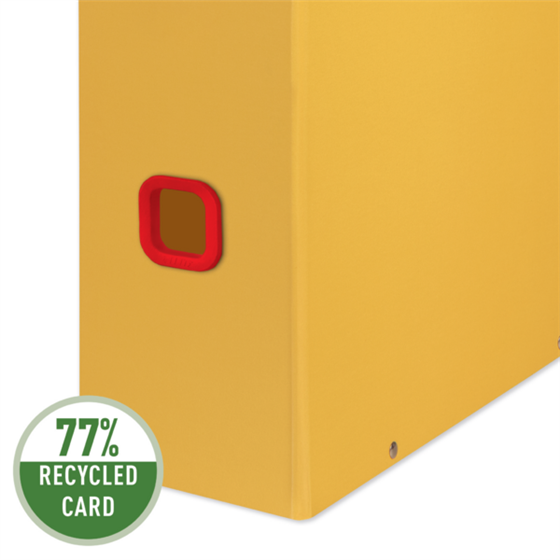 Revistero Click & Store Leitz Cosy Amarillo Cálido