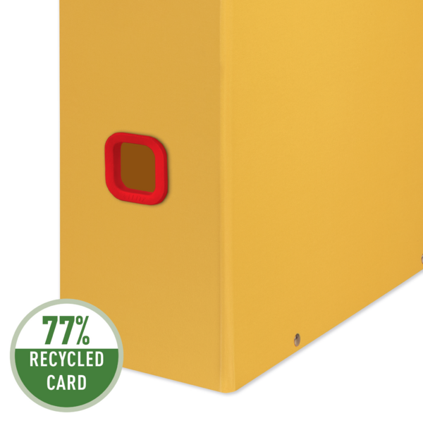 Revistero Click & Store Leitz Cosy Amarillo Cálido