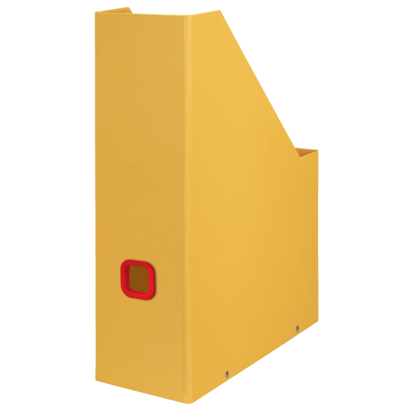 Revistero Click & Store Leitz Cosy Amarillo Cálido