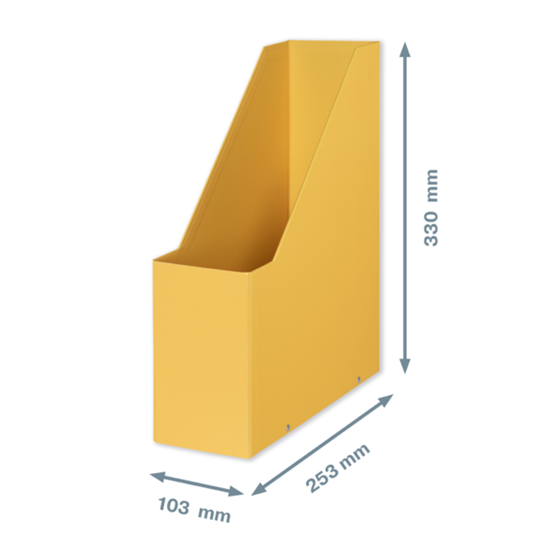 Revistero Click & Store Leitz Cosy Amarillo Cálido