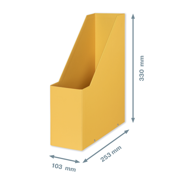 Revistero Click & Store Leitz Cosy Amarillo Cálido