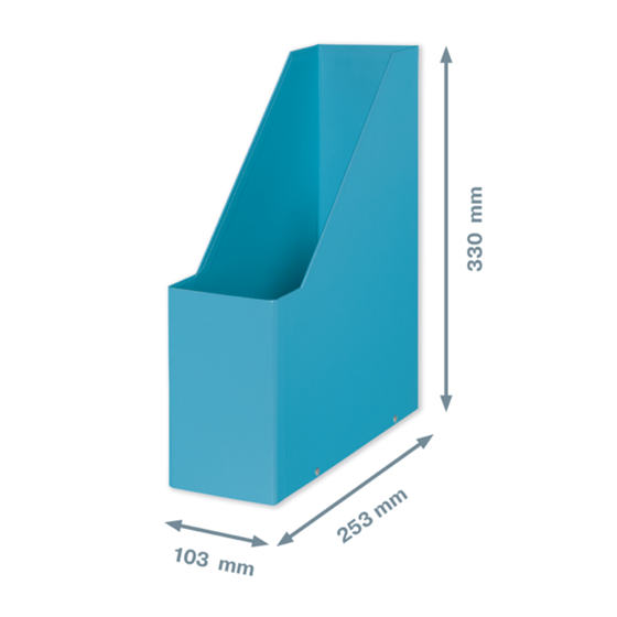 Revistero Click & Store Leitz Cosy Azul Calma