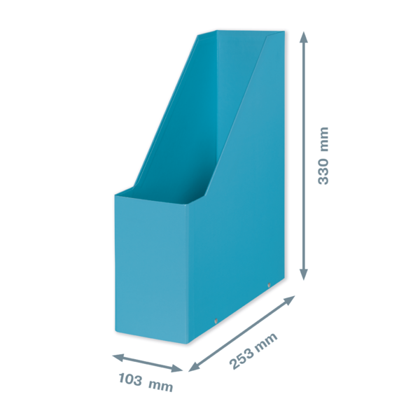 Revistero Click & Store Leitz Cosy Azul Calma