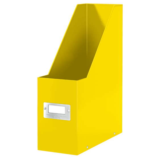 Revistero Click & Store Wow De Leitz Amarillo