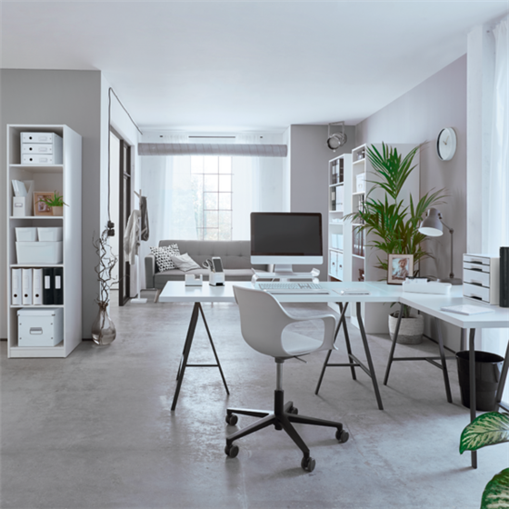 Revistero Click & Store Wow De Leitz Blanco