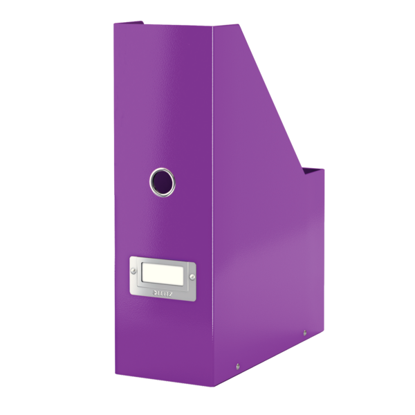 Revistero Click & Store Wow De Leitz Púrpura