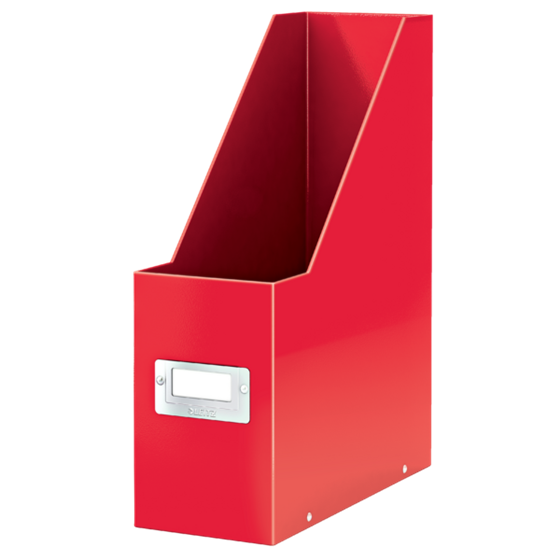 Revistero Click & Store Wow De Leitz Rojo