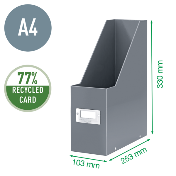 Revistero Click & Store Wow De Leitz Rojo