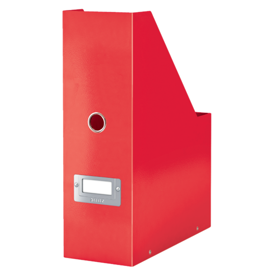 Revistero Click & Store Wow De Leitz Rojo