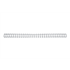 Wirebind Encuadernación GBC Nº6 (9.5 mm) (Caja 100), plata 