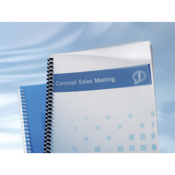 Portada Encuadernación Gbc Polyclearview Transparente Mate 300 micras DIN A4 (Pack 100)