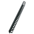 Canutillo plástico DIN A4 GBC 45 mm ovalados (Caja 50), negro