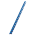 Canutillo plástico DIN A4 GBC 12 mm (Caja 100), azul