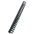 Canutillo plástico DIN A4 GBC 28 mm (Caja 50), negro