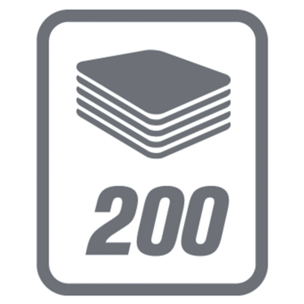 Bandas De Encuadernación Velobind De Gbc Negras De 45 Mm (25) Negro