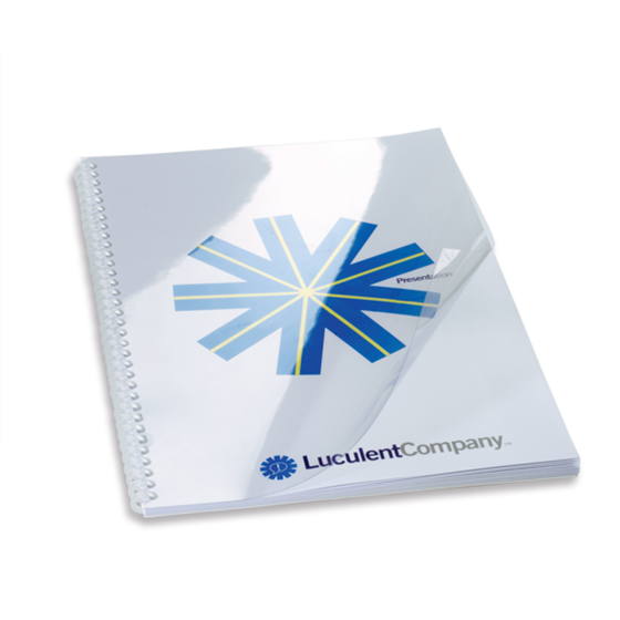 Portada Encuadernar Gbc Hiclear Cristal DIN A4 240 micras (Pack 100)